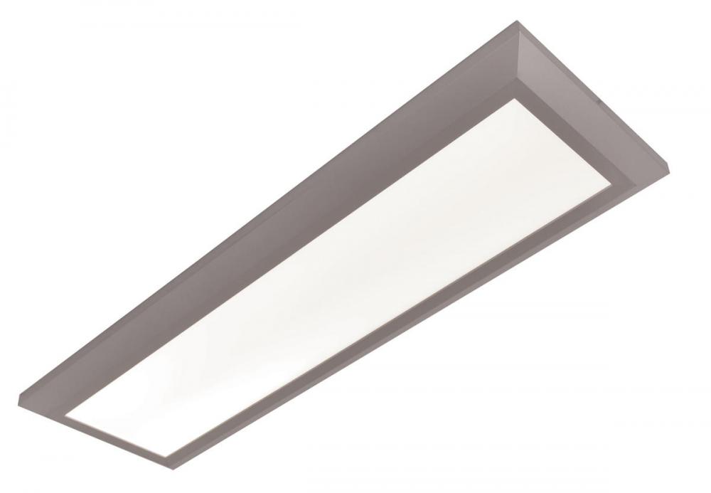 Atlas LED Rectangular Surface Mount - Satin Nickel