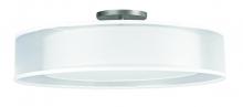 AFX Lighting, Inc. CZF2432LAJUDSN-WHWH - Cortez 24'' LED Semi-Flush,120V,AJ CCT,S Nickel