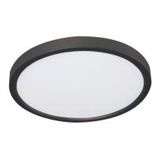 AFX Lighting, Inc. EGRF06LAJD1BK - Edge 6 Round LED Flush Mount