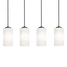 AFX Lighting, Inc. LEOP04MBBKLNR4 - Leo 4 Light Linear Pendant