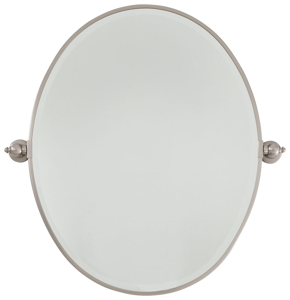 OVAL STANDARD MIRROR - BEVELED