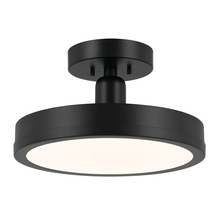 Kichler 52589BK - Semi Flush 1Lt LED