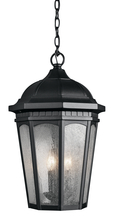 Kichler 9539BKT - Outdoor Pendant 3Lt