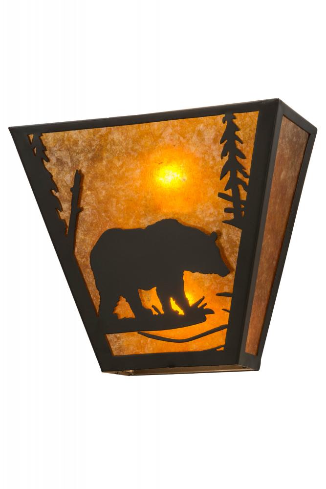 13"W Bear Creek Right Wall Sconce