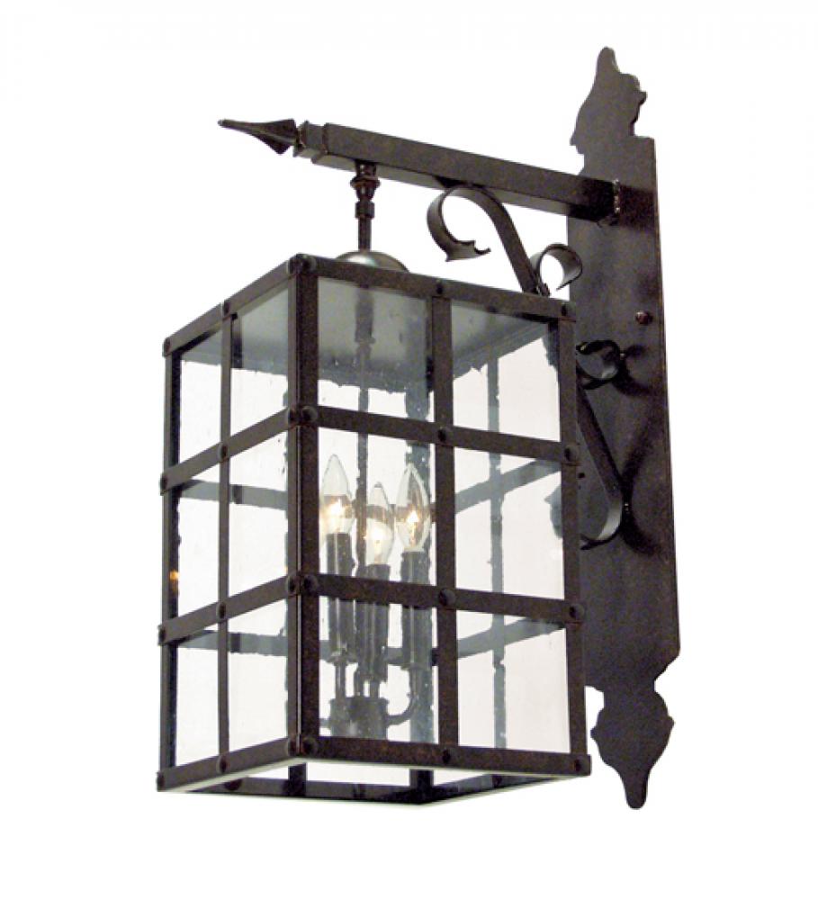 11" Wide Baretta Wall Sconce