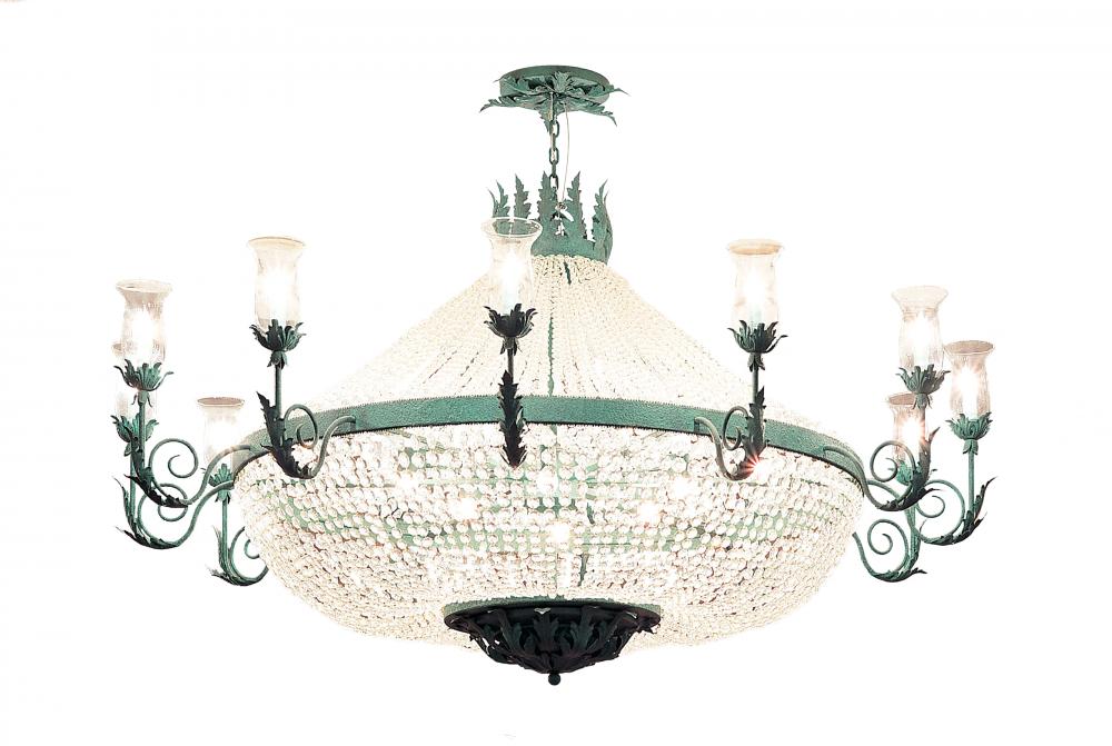 84" Wide Crista 30 LT Chandelier