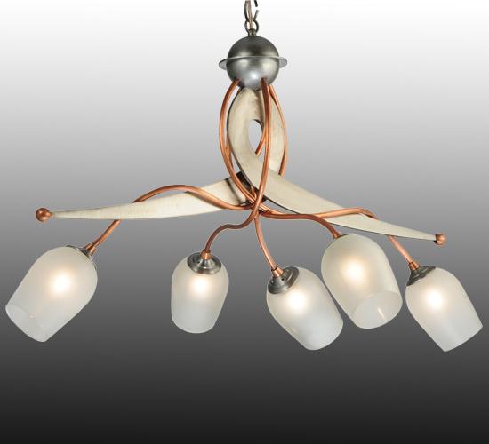 30"L Ballerina 5 LT Chandelier