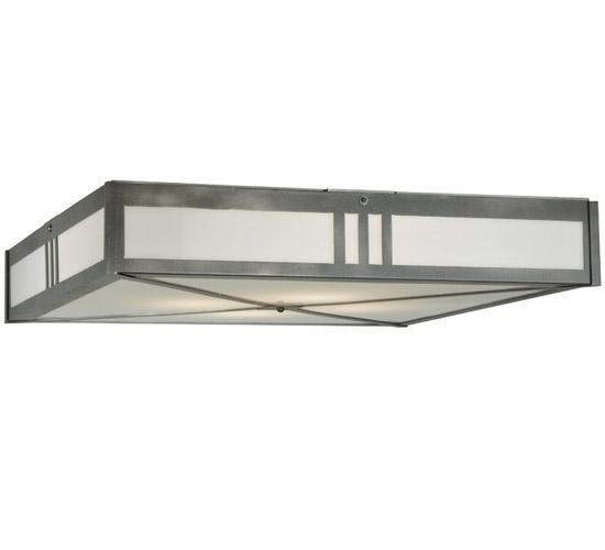 36.25" Square Whitewing Flushmount