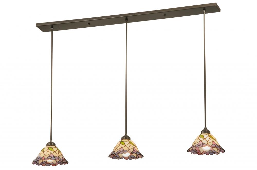 50"L Daffodil Bell 3 LT Island Pendant