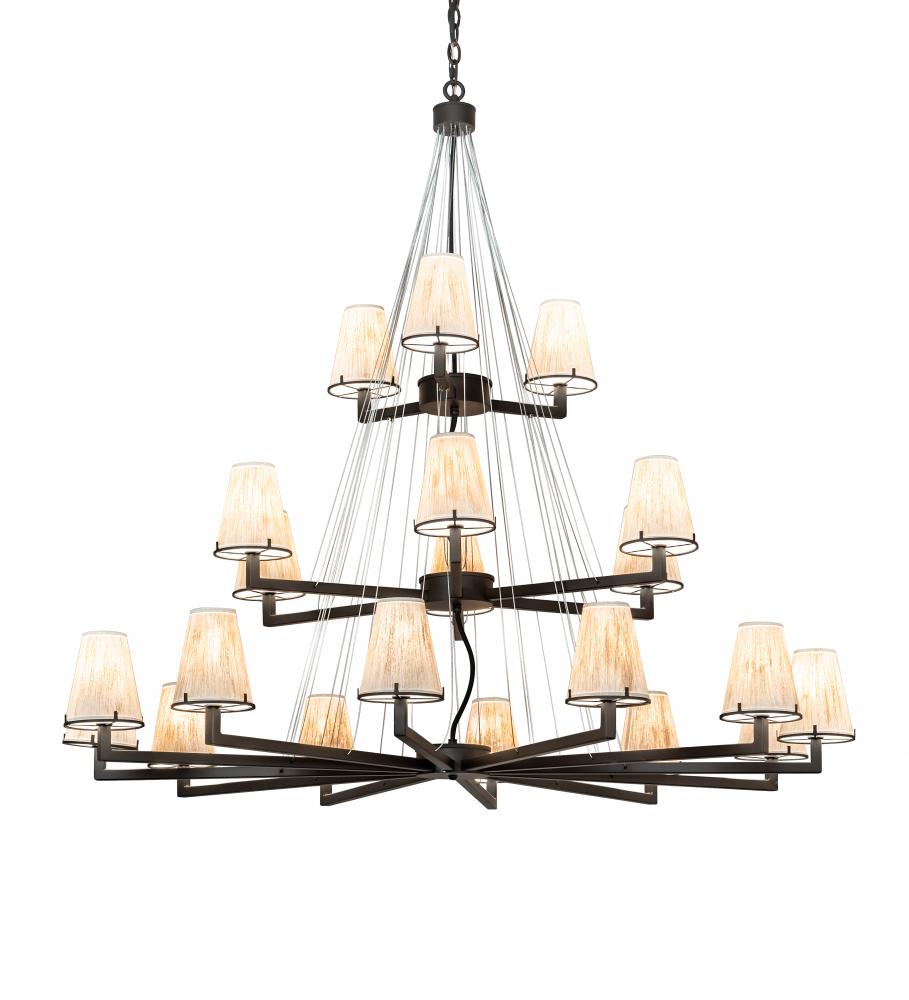 54" Wide St Lawrence 21 Light Chandelier