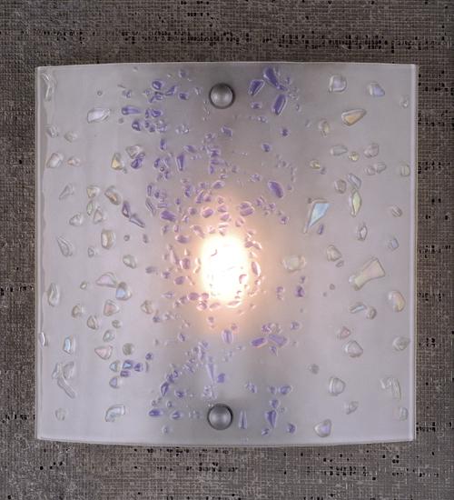 11" Wide Metro Fusion Ice Wall Sconce