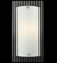 Meyda Blue 111932 - 6"W Metro Fluted Quadrato LED Wall Sconce