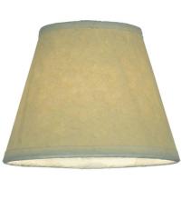 Meyda Blue 116558 - 5"W X 4"H Aged Celadon Beige Parchment Shade