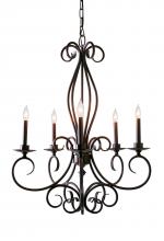 Meyda Blue 120308 - 28" Wide Phillipe 5 Light Chandelier