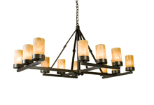 Meyda Blue 121079 - 52" Wide Parker 12 LT Chandelier