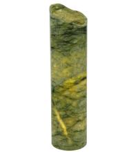 Meyda Blue 123473 - 4"W Cylindre Green Jadestone Shade