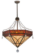 Meyda Blue 140376 - 37"W Larkfield Inverted Pendant