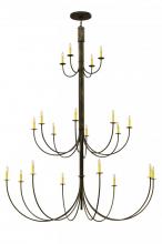 Meyda Blue 140807 - 78"W Cheal 20 LT Chandelier