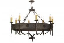 Meyda Blue 151522 - 54"W Calandra 8 LT Chandelier