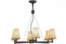 Meyda Blue 152197 - 31" Wide St Lawrence 6 Light LED Chandelier