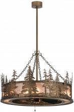 Meyda Blue 160575 - 44" Wide Tall Pines Chandel-Air