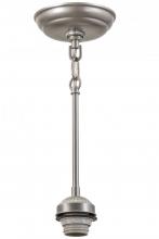 Meyda Blue 165428 - 5"W Nickel 1 LT Pendant Hardware