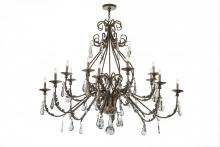 Meyda Blue 169173 - 60"W French Elegance 16 LT Chandelier