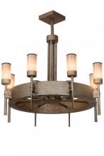 Meyda Blue 174903 - 36"W Mansfield 8 LT Chandelier