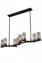 Meyda Blue 181456 - 53" Long Cero 8 Light Oblong Chandelier