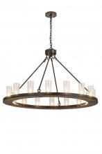 Meyda Blue 188650 - 48"W Loxley 16 LT Chandelier