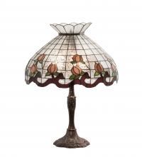 Meyda Blue 232794 - 26" High Roseborder Table Lamp