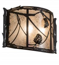 Meyda Blue 238004 - 20" Wide Whispering Pines Wall Sconce