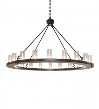 Meyda Blue 241063 - 60" Wide Loxley 20 Light Chandelier