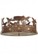 Meyda Blue 254833 - 16" Wide Ducks in Flight Flushmount