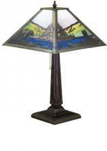 Meyda Blue 26759 - 21.5"H Bear Creek Table Lamp