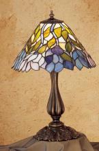 Meyda Blue 26908 - 21"H Wisteria Accent Lamp