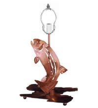 Meyda Blue 29080 - 15" High Leaping Trout Base