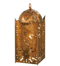 Meyda Blue 49982 - 5" Square Moroccan Mini Pendant