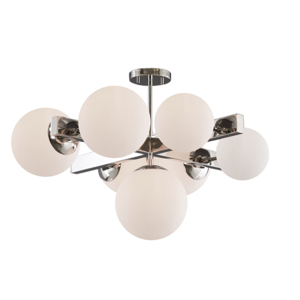 Moonglow SC13222PN Semi-Flush Mount