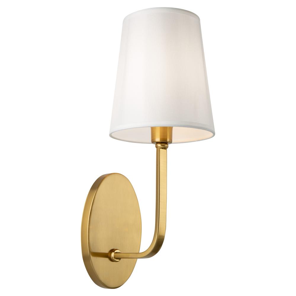 Rhythm 1 Light Sconce Brushed Gold