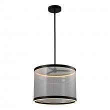 Artcraft AC11890SL - Cora Integrated LED Pendant, Silver