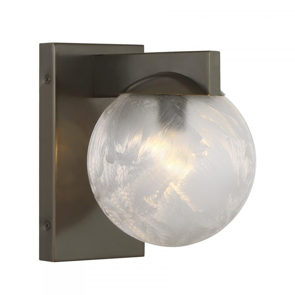 Darien 1-Light Wall Sconce in Mediterranean Bronze