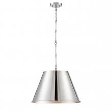 Savoy House 7-231-1-109 - Alden 1-Light Pendant in Polished Nickel