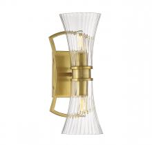 Savoy House 9-9702-2-322 - Bennington 2-Light Wall Sconce in Warm Brass