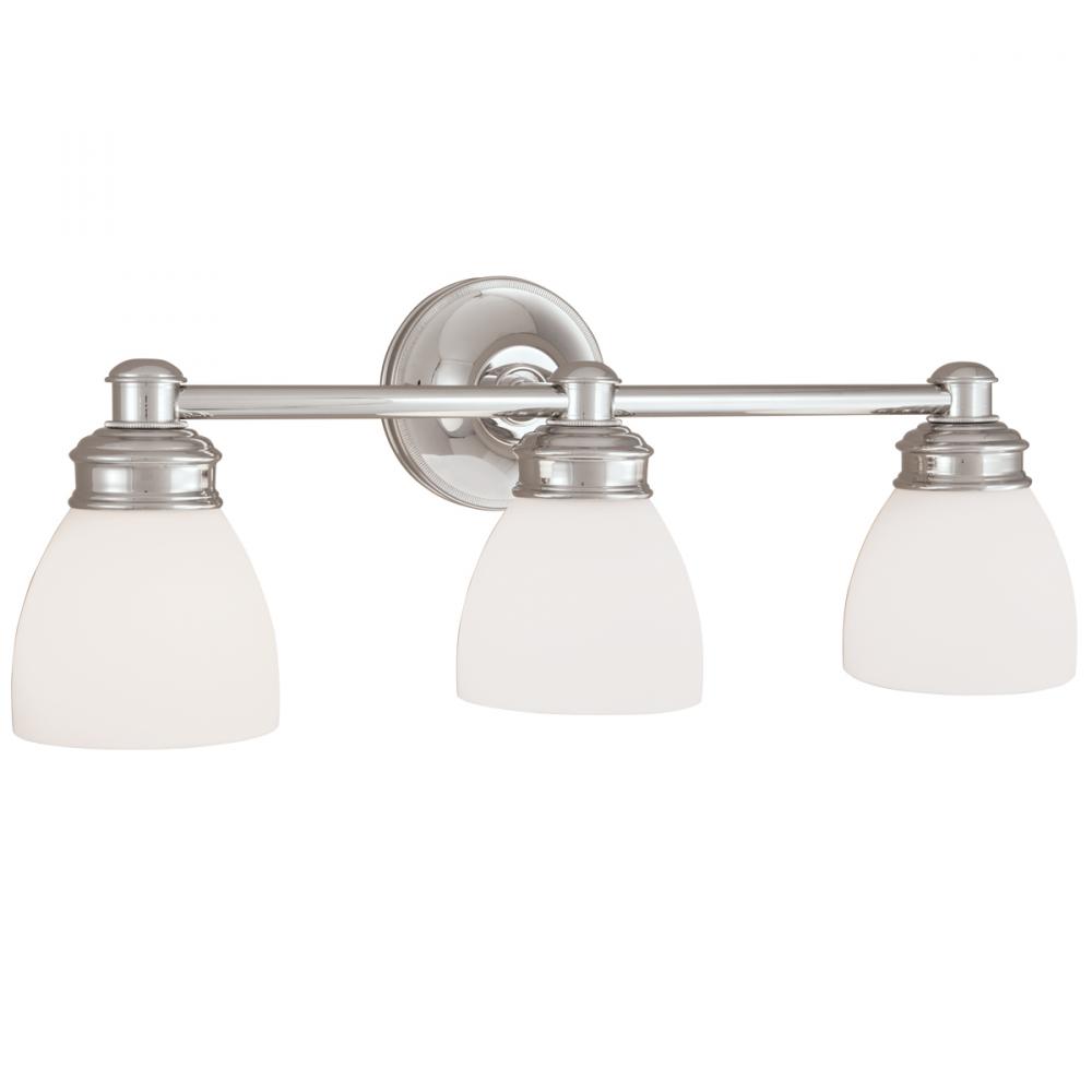 Spencer 3 Light Sconce - Chrome