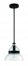 Craftmade P960FB1 - Smyth 1 Light Mini Pendant in Flat Black