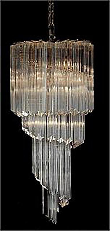 Crystorama 6 Light Chrome Chandelier