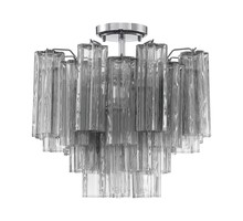 Crystorama ADD-300-CH-SM_CEILING - Addis 4 Light Polished Chrome Semi Flush Mount