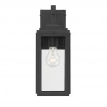 Crystorama BYR-80101-MK - Byron 1 Light Matte Black Outdoor Sconce