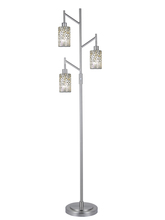 Dale Tiffany PF12359 - Alps 3-Light Mosaic Art Glass Floor Lamp